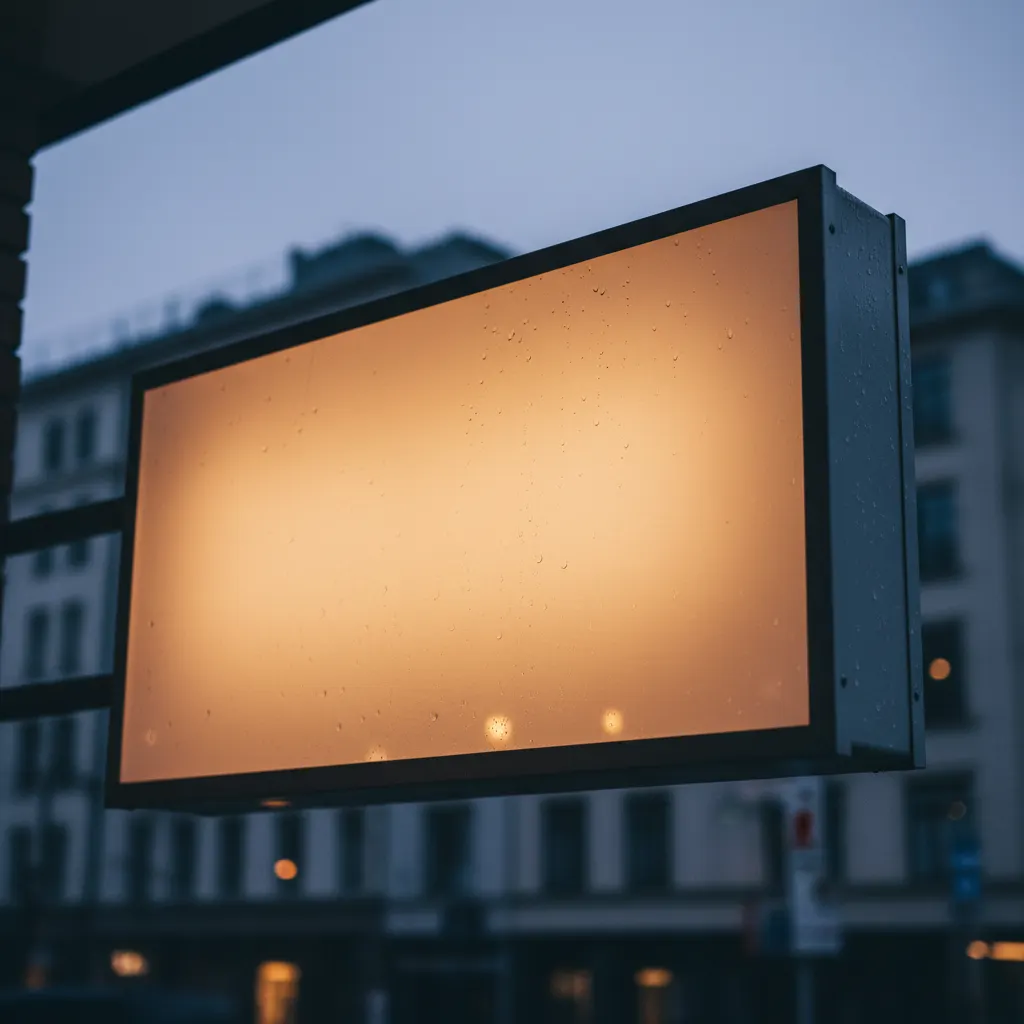 Lightbox Fiyatları: Işıklı Tabela Maliyetini Etkileyen Faktörler